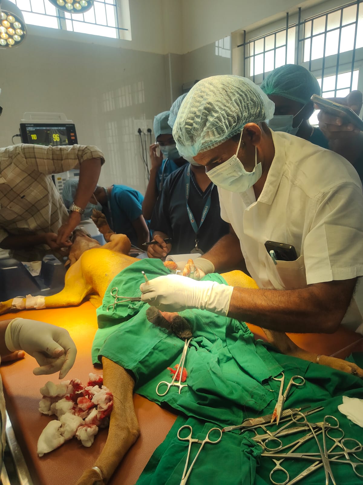 Pre-operative examination and patient preparation