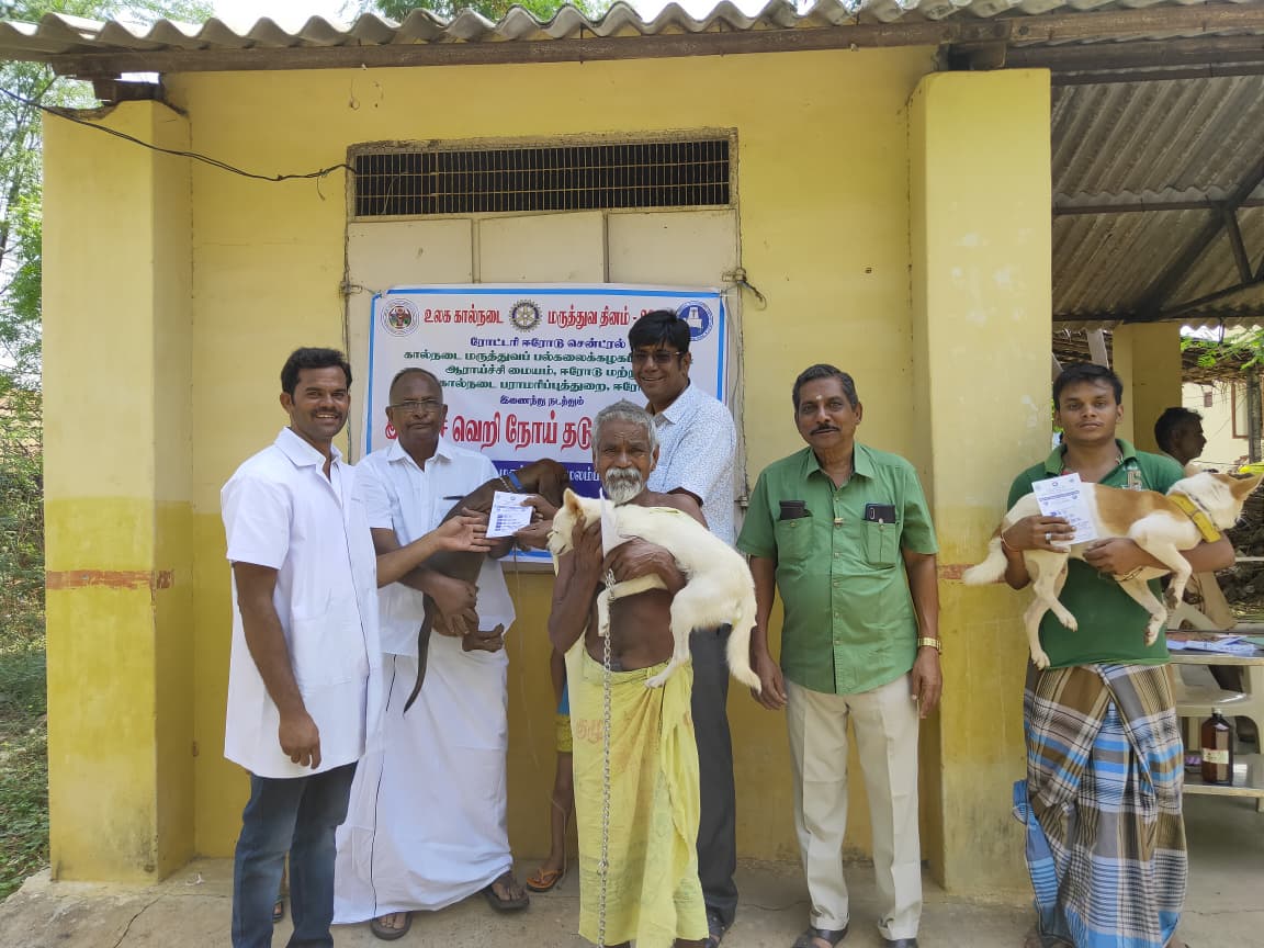 Animal Welfare and Adoption Awareness Program – Erode District. An official welfare initiative to encourage community participation in animal adoption and ensure better care standards for domestic and stray animals.